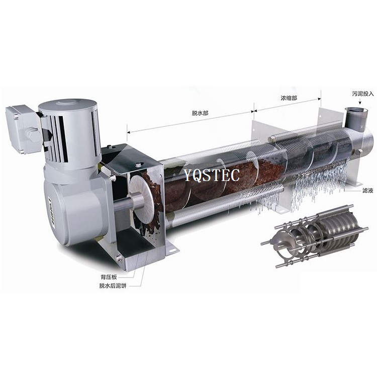 不锈钢污泥脱水叠螺机